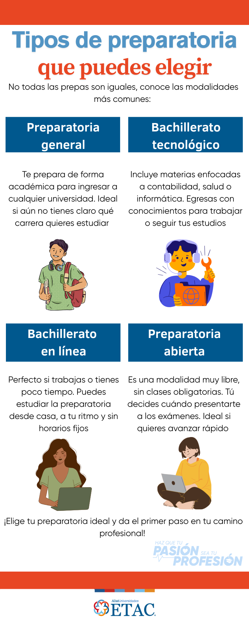 estudiar la preparatoria